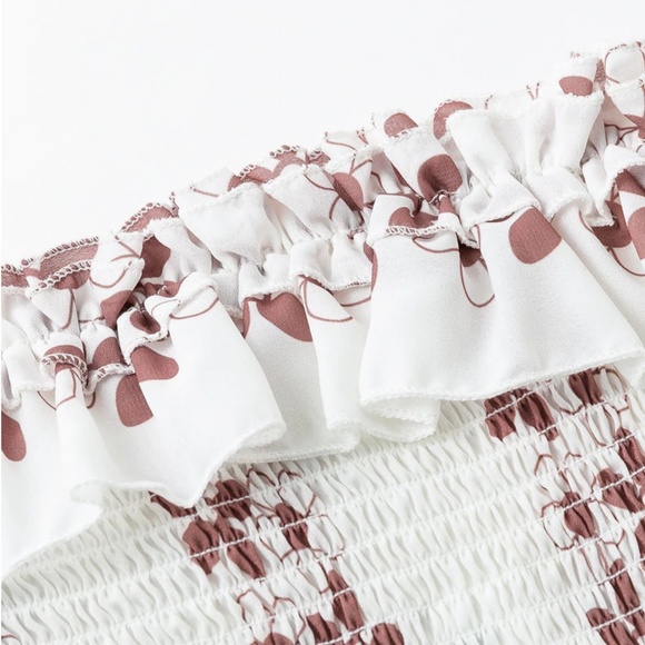 S left! floral off the shoulder top - Picture 4 of 4